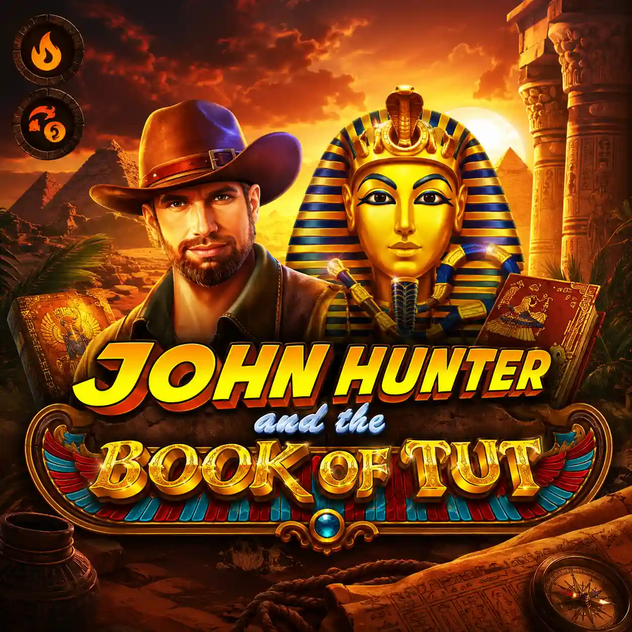 John Hunter and the Book of Tut pokie